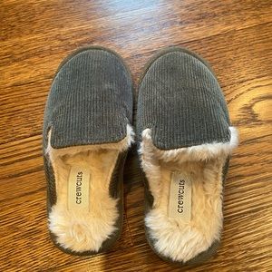 Crewcuts corduroy slippers